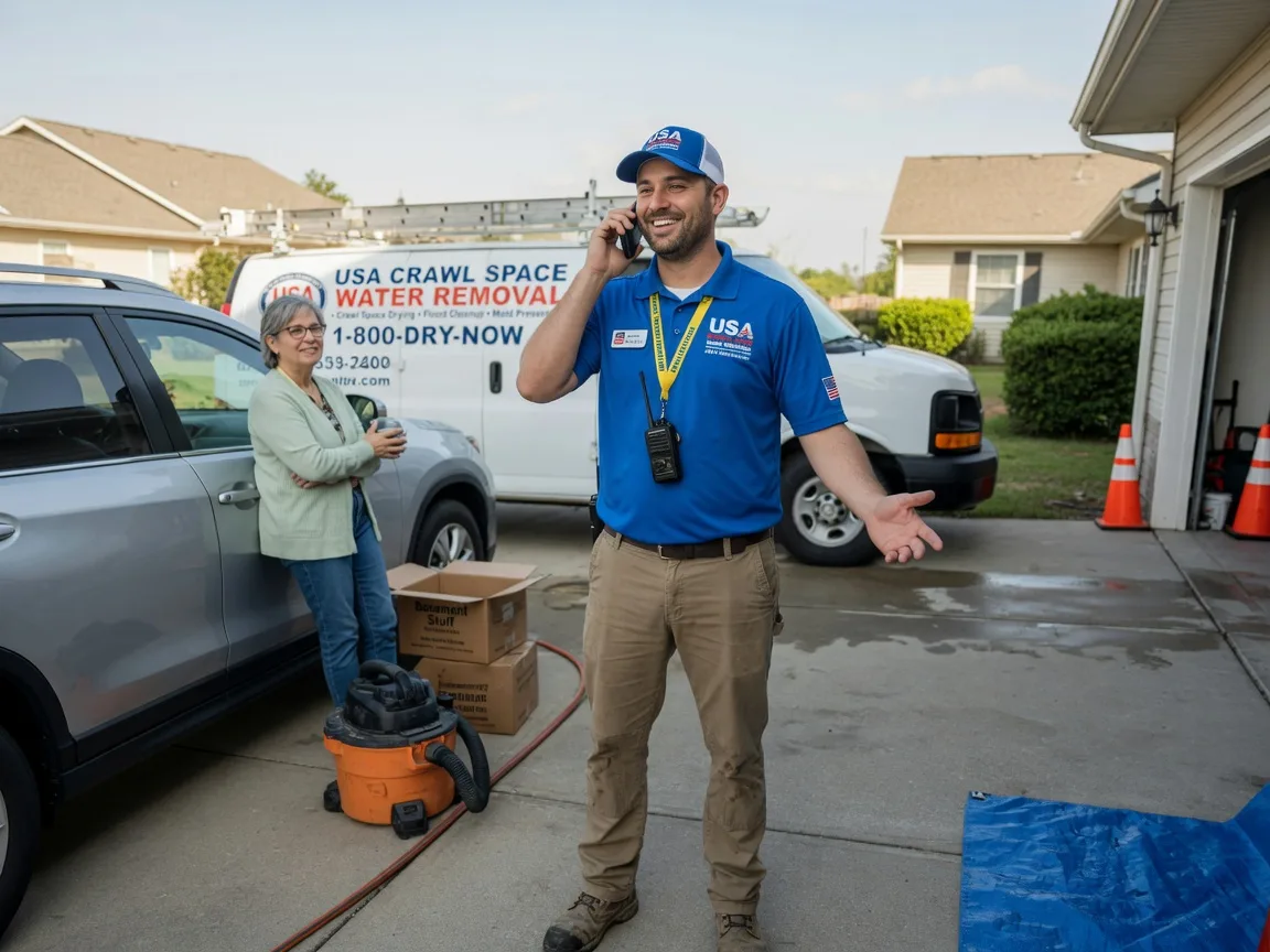 Crawl Space Water Removal Tinsley, MS FAQs